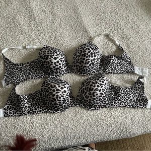 MAIDENFORM 34D LEOPARD PRINT BRA